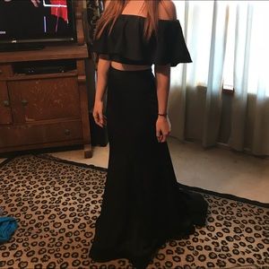 Black prom dress